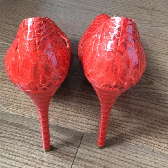 Kate Python Double Platform Pump - Picture 5 of 7